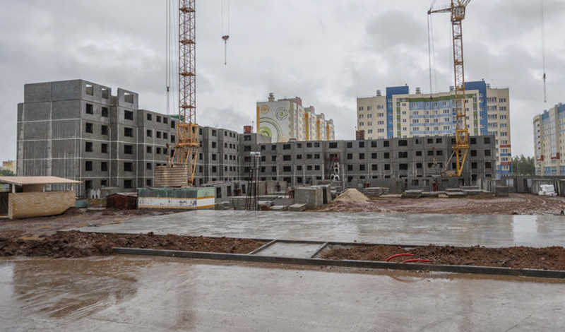 С начала года в Татарстане введено в эксплуатацию 2 млн 250 тыс. квадратных метров жилья