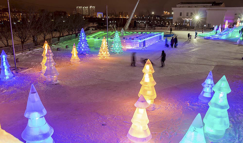 В парке «Северный» Хабаровска откроется каток и ледовый городок