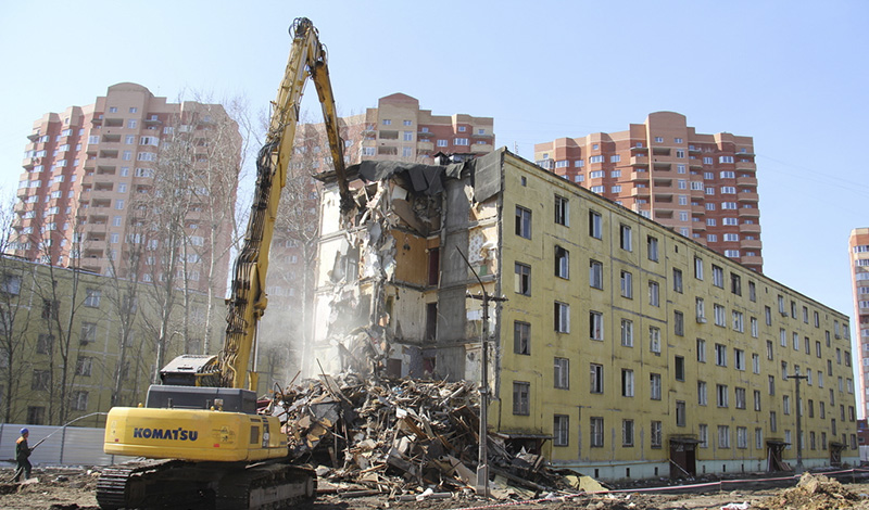 Фонд реновации снесет 19 многоэтажек в поселке Шишкин Лес в Новой Москве