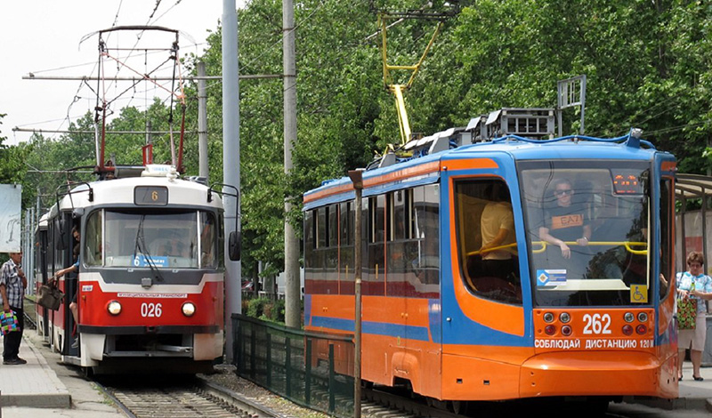 Новые трамвайные пути на улице Московской в Краснодаре запустят в 2022 году