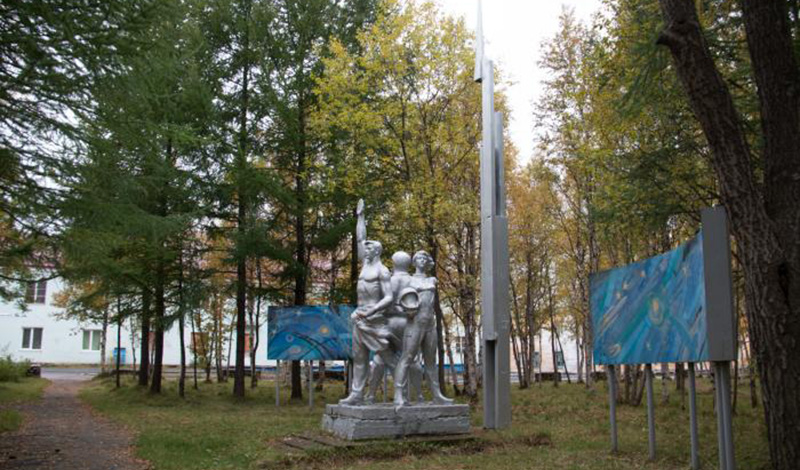 Сквер Космонавтики в Оленегорске придадут современный вид