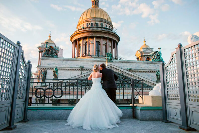 Самые популярные места для свадьбы в Санкт-Петербурге