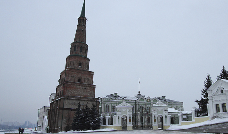 В Казани отклонение башни Сююмбике мониторят при помощи лазеров