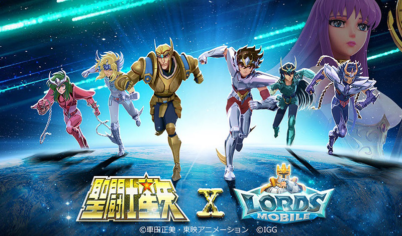 Разработчики игры Lords Mobile объявили о грядущей коллаборации с аниме Saint Seiya