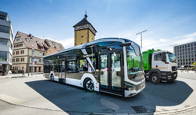 MAN примет участие в SPbTransportFest где представит новый электрический автобус Lion’s City E и мусоровоз MAN TGM