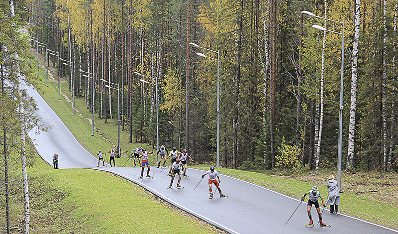 В Белоярском построят лыжероллерную трассу