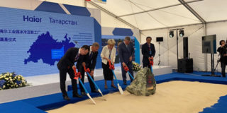 Глава Татарстана заложил первый камень Умного завода по производству холодильного и морозильного оборудования