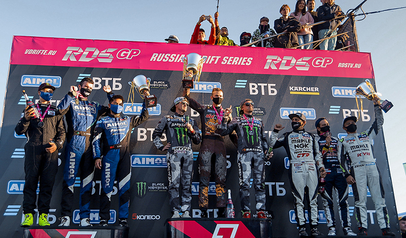 5 этапов — 5 триумфаторов: Джеймс Дин стал победителем RDS GP в Красноярске
