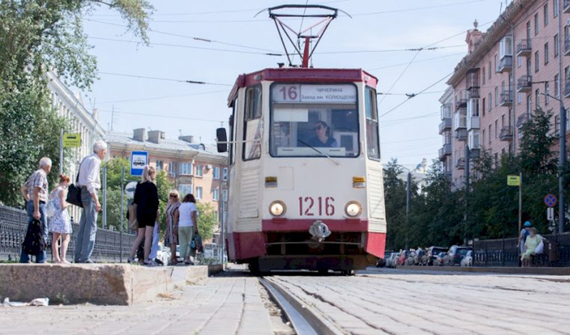 В Челябинске временно закроют участок трамвайного пути