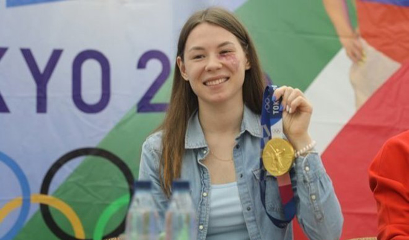 Олимпийская чемпионка Марта Мартьянова удостоена звания «Почетный гражданин Казани»