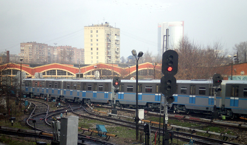 В московском метрополитене заменят парковые пути электродепо «Красная Пресня»
