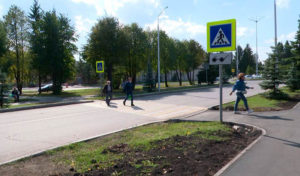 Более 34 миллионов рублей в Татарстане потратят на безопасность пешеходных переходов