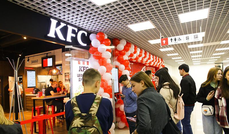 В ТРЦ «Оранжерея» открылся ресторан KFC