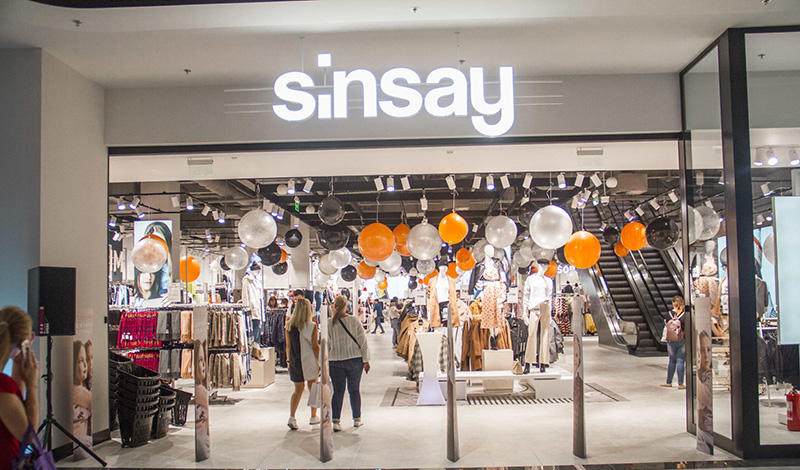 Магазин модного бренда Sinsay откроется в ТРЦ «Оранжерея»