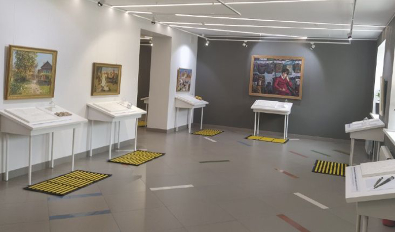 В Архангельске открывается инклюзивное выставочное пространство «Чувство живописи»