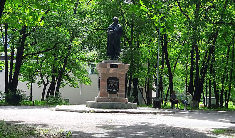 Парк имени Пушкина в Дальнегорске благоустроят