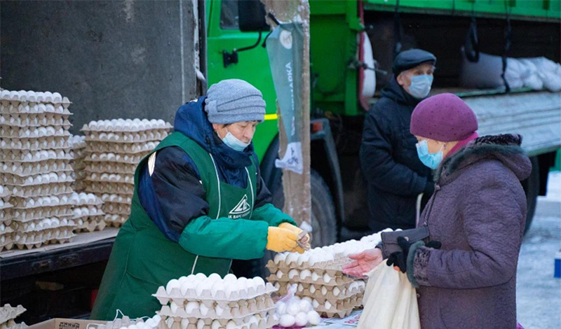2 миллиона штук яиц продано на ярмарках в Казани