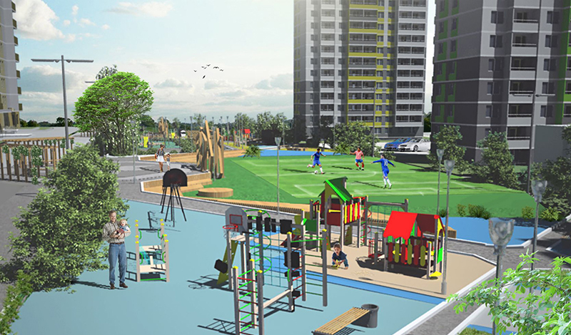 ГК ФСК и AFA Group разработали стандарт устройства игровых площадок для дворовых пространств ЖК