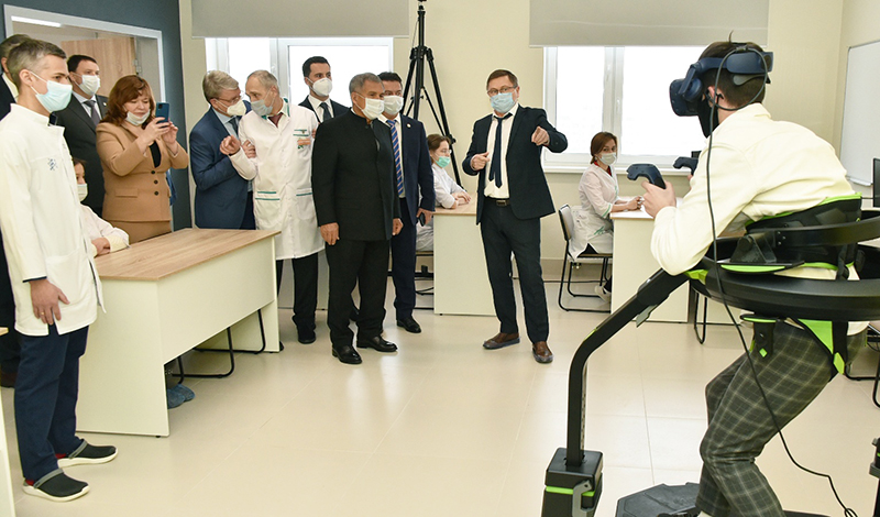 В Татарстане открыли первый высокотехнологичный центр реабилитации