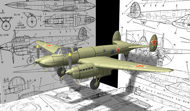 На выставке в Казани представят детали самолета Пе-2 – находки разных поисковых экспедиций