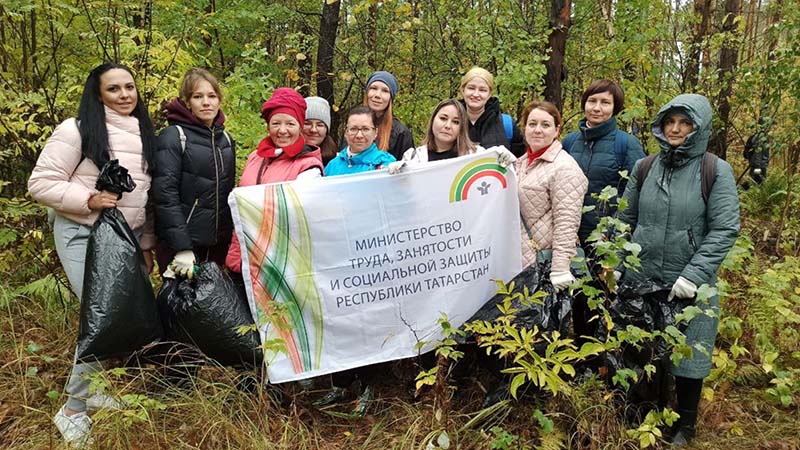 В Татарстане стартовала акция по уборке территорий лесного фонда