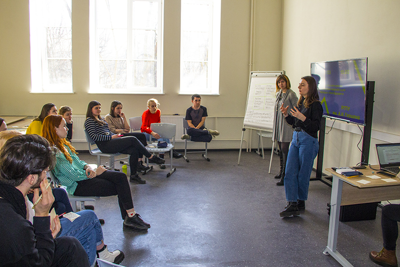 В рамках проекта «Лига будущего» состоялась креатив-сессия для студентов Санкт-Петербурга