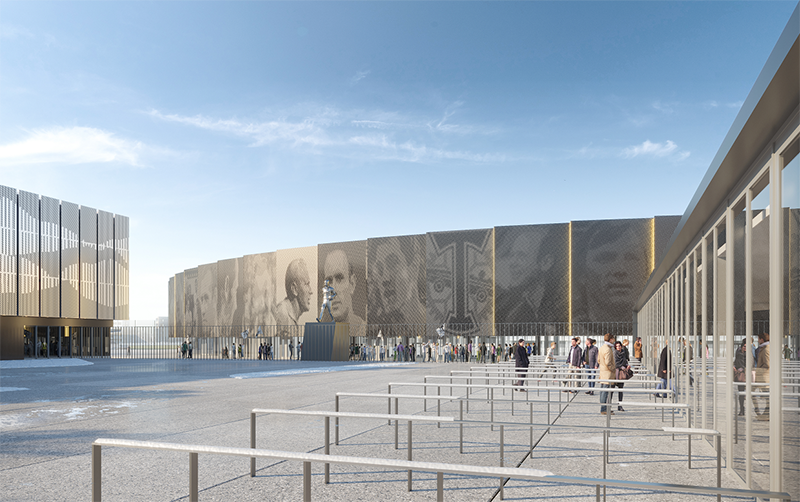 Москомархитектура показала проект INGRAD по строительству нового стадиона «Торпедо»