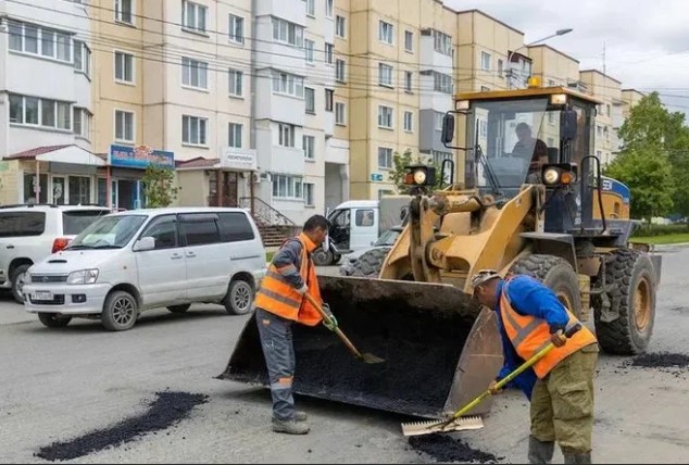 В Южно-Сахалинске отремонтируют улицу Горького