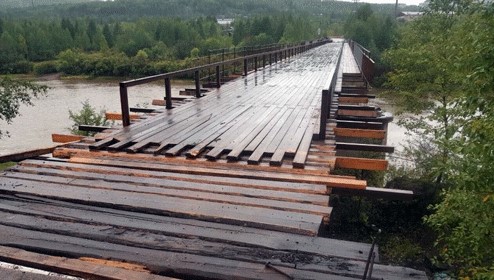 В Забайкалье отремонтируют мост через Кибиревку