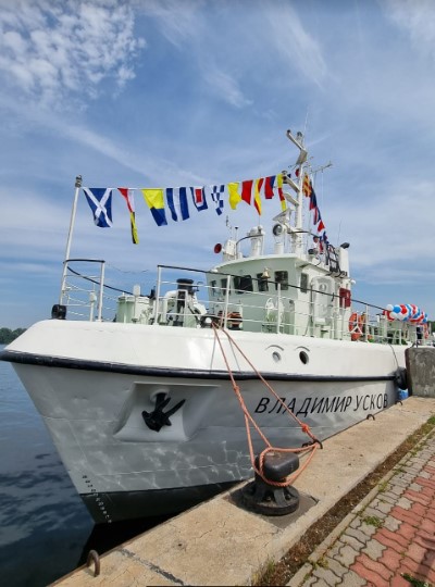В Татарстане введено в эксплуатацию научно-исследовательское судно «Владимир Усков»