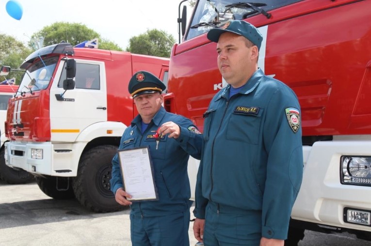 Автопарк пожарной техники пополнится в Красноярске
