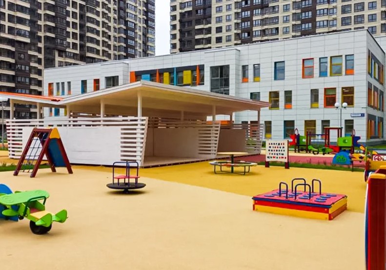 INGRAD завершил строительство детского сада в Пушкино