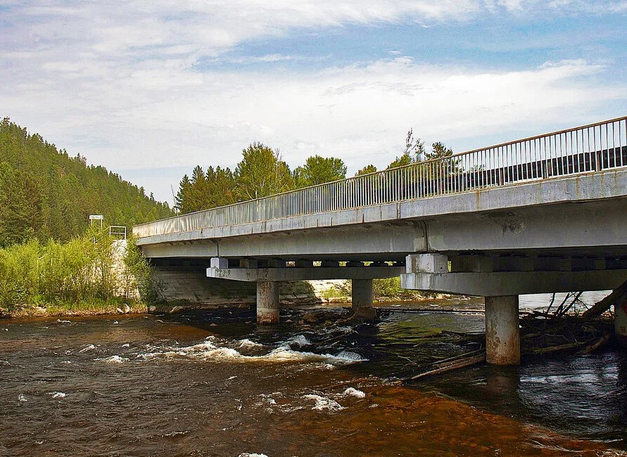 В Бурятии восстановят мост через реку Хаим