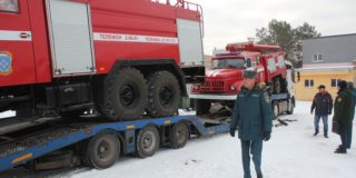 Пожарная техника отправилась из Татарстана в ЛНР