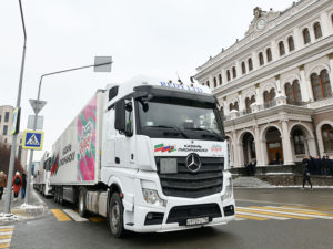 Из Казани в Лисичанск отправили вторую партию гуманитарной помощи объемом 100 тонн