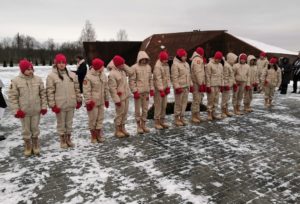 Участников патриотического слета наградили на Ржевском мемориале