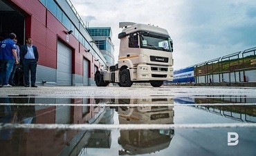 На федеральной трассе М-11 протестируют беспилотные татарстанские грузовики
