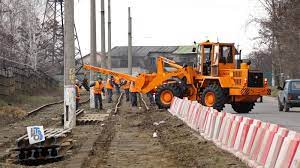 В Курске началась реконструкция трамвайных путей на маршруте №1