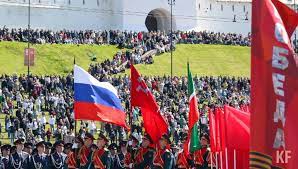 55 тысяч человек посмотрели парад Победы на площади Тысячелетия в Казани