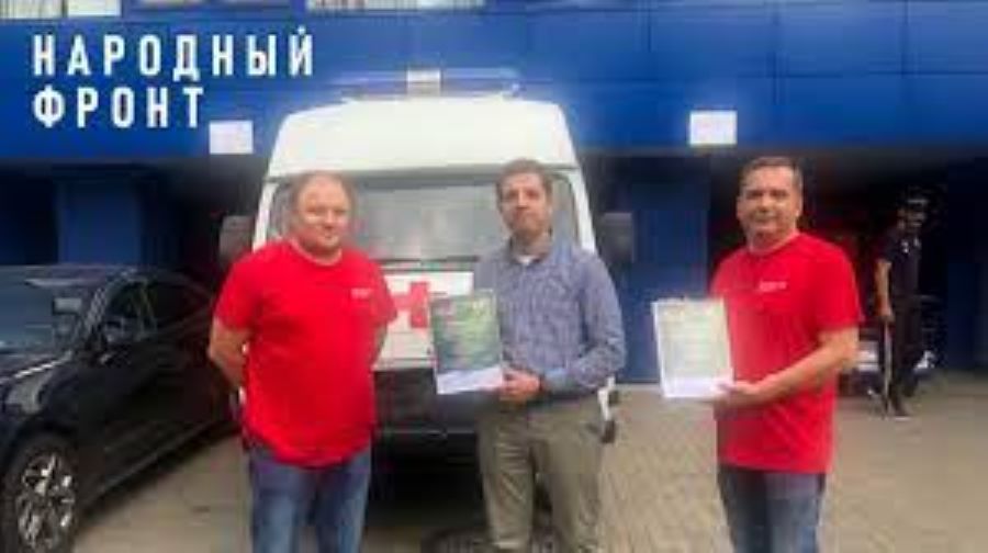 "НАРОДНЫЙ ФРОНТ. ВСЁ ДЛЯ ПОБЕДЫ!": МАШИНЫ – ФРОНТУ
