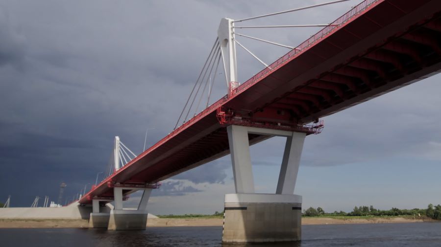 По первому и единственному железнодорожному мосту между Россией и Китаем через Амур перевезено уже 2,5 млн тонн грузов