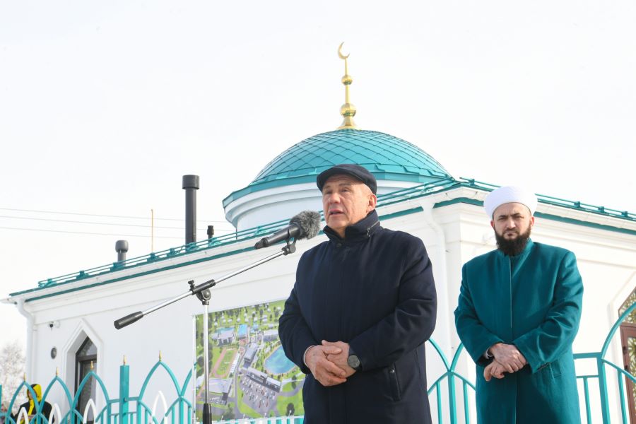 В Татарстане открыли новую мечеть в Зеленодольском районе