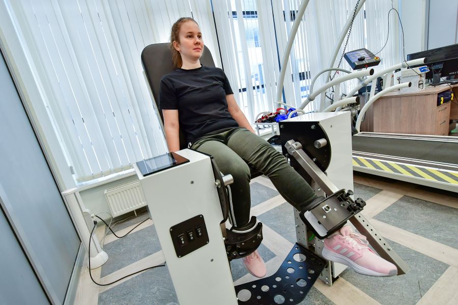 Ученые Поволжского университета спорта создали установку для тренировки и измерения силы мышц ног
