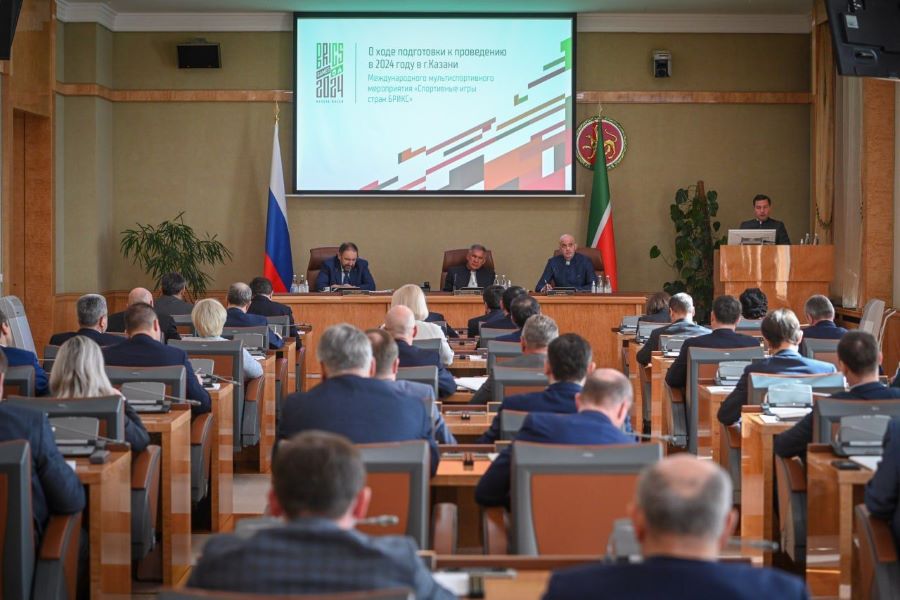 В Татарстане провели заседание республиканского оргкомитета по подготовке Игр БРИКС