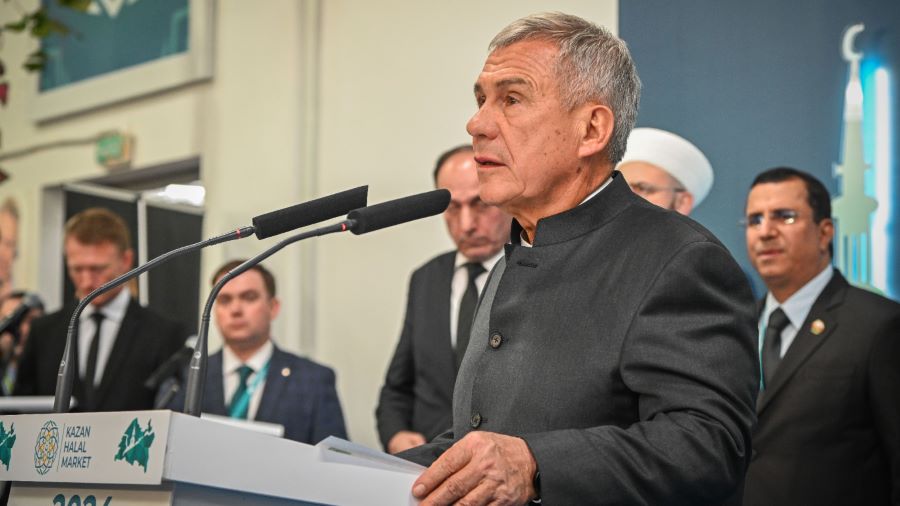 Раис Татарстана принял участие в церемонии открытия «Kazan Halal Market»