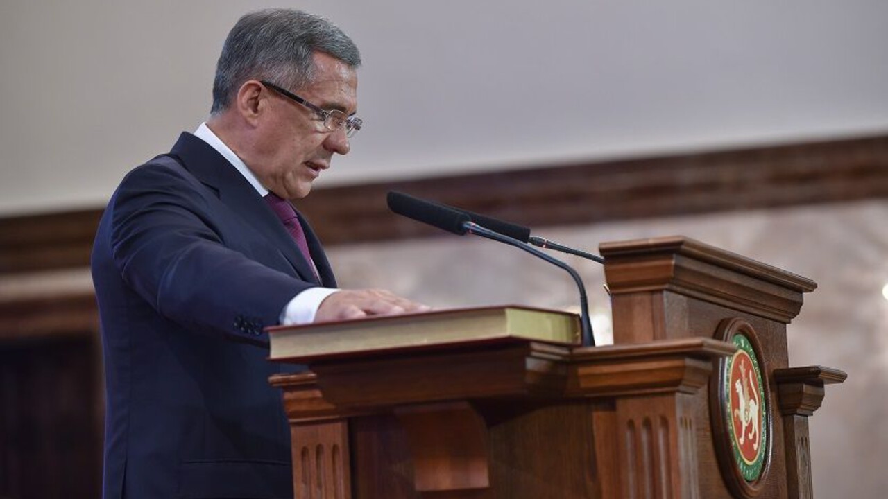 Рустам Минниханов принес присягу на верность народу Республики Татарстан